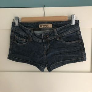 COPY - Just USA Junior Jean Shorts in Size Small